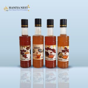 ৪ রকম মধু কম্বো(4 type honey combo)কালোজিরা+সুন্দরবন+গ্রাম চাক+লিচু( ৫০০ গ্রাম বোতল)