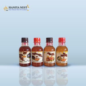 ৪ রকম মধু কম্বো(4 type honey combo)কালোজিরা+চাক+লিচু+সরিষা( ২৫০ গ্রাম বোতল)